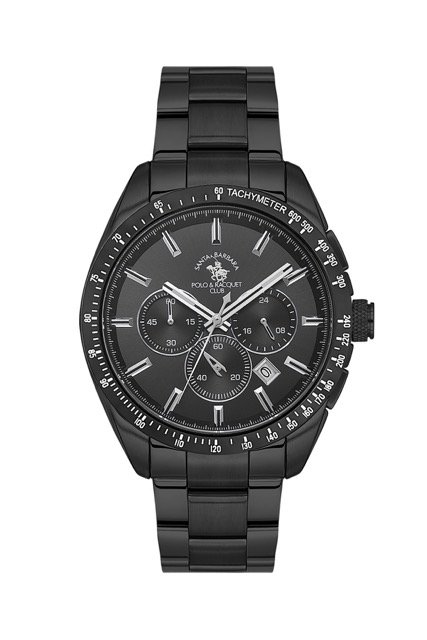 SB.1.10526 Elegant Santa Barbara Polo Men’s Watch Stainless Steel Band