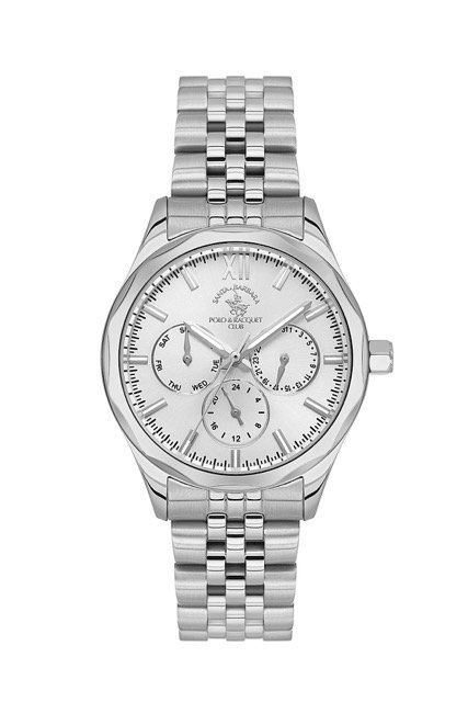 SB.1.10409 Elegant Santa Barbara Polo Men’s Watch Stainless Steel Band