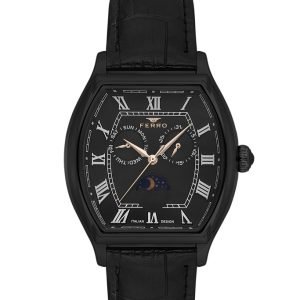 FM40125B Men's Watch Leather Band