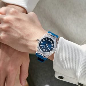 JX3041 Elegant Giovanni Exchange Men's Watch Silicon Band