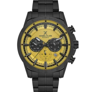DK.1.14005 BLACK STEEL BAND GREY DIAL FOR MEN