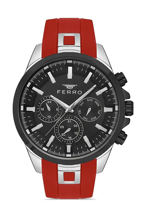 FM11379DWT FERRO Men's Wristwatch with Silicone Strap