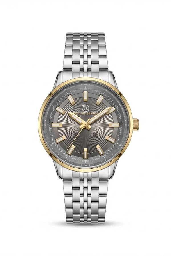 PS038 Elegant Philippe Charli Men's Watch Stainless Steel Band