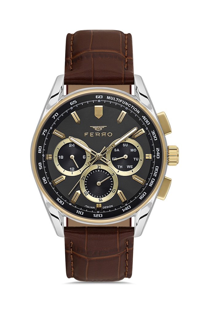 FM11754BWT Men's Watch Leather Band