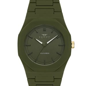 F11400D Ferro Poly Carbon Strap Men's Wristwatch