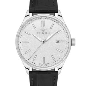 FM40163B Men's Watch Leather Band
