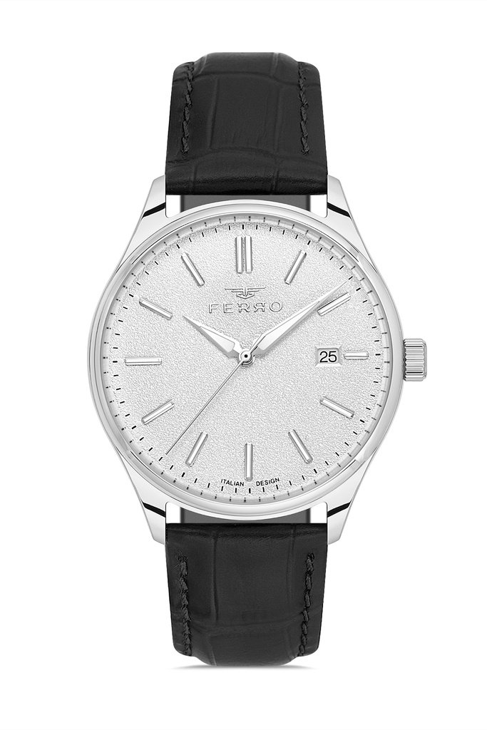FM40163B Men's Watch Leather Band