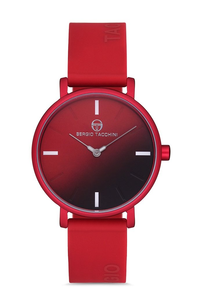 ST.1.10089 Elegant Sergio Tacchini Women's Watch Silicone Band