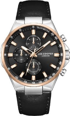 Lee Cooper Men's Multifunction Watch with Leather Band, LC08223