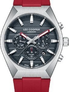 Lee Cooper Men's Multifunction Watch with Silicone Band, LC08388