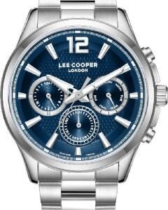 Lee Cooper Men's Multifunction Watch with Stainless Steel Band, LC08396