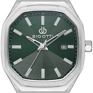 BG.1.10529 Elegant Bigotti Milano Men's Watch Stainless Steel Band