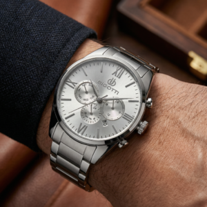 BG.1.10530 Elegant Bigotti Milano Men's Watch Stainless Steel Band