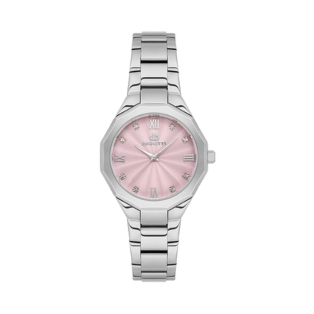 BG.1.10585 Elegant Bigotti Milano Men's Watch Stainless Steel Band