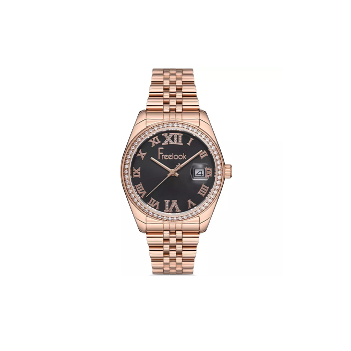 FL.1.10216 Elegant Freelook Paris Women's Watch Stainless Steel Band /versai