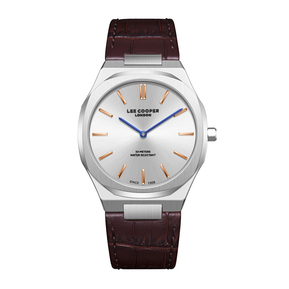 Lee Cooper Men's Analog Watch with Leather Band, LC08336