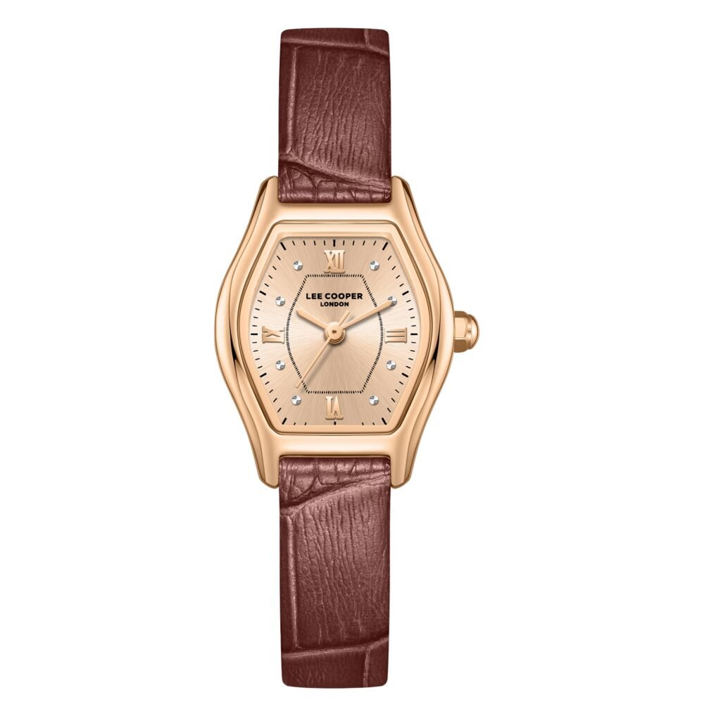 Lee Cooper Women's Analog Watch with Leather Band, LC08392