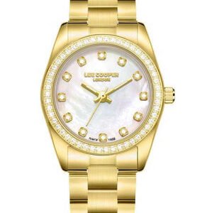 Lee Cooper Women's Analog Watch with Stainless Steel Band, LC08155