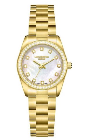 Lee Cooper Women's Analog Watch with Stainless Steel Band, LC08155