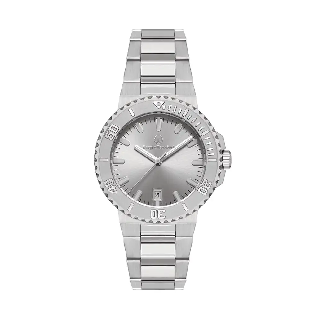 ST.1.10416 is a men's with a silver stainless