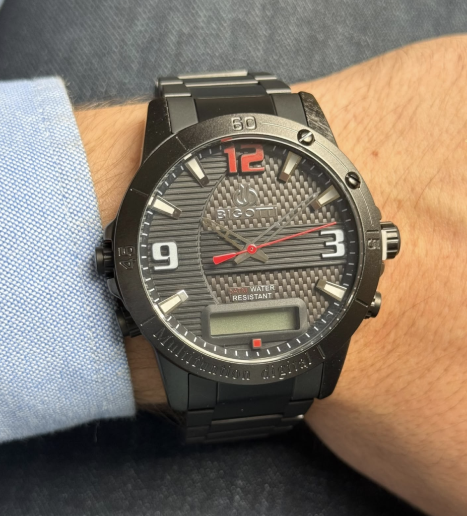 BGT0266 Elegant Bigotti Milano Men's Watch Stainless Steel Band