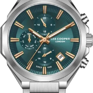 Lee Cooper Men's Multifunction Watch with Stainless Steel Band, LC08367