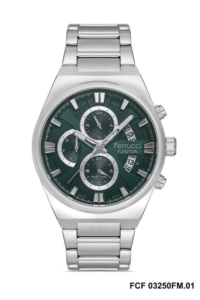 FCF.03250FM FERRUCCI Men's Watch Analog Stainless Steel Band,
