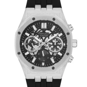 FCF.03287FS FERRUCCI Men's Analog Watch Silicone Band,