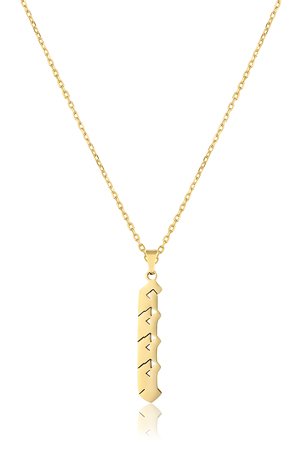 Freelook Paris Gold-Tone Pendant Necklace