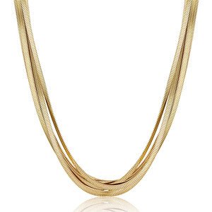 Freelook Paris Layered Gold-Tone Necklace